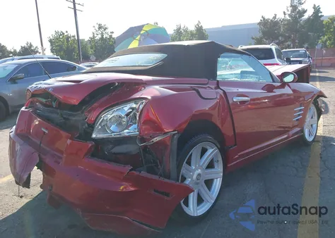 2005 Chrysler Crossfire Limited из США, поврежденный, VIN 1C3AN65L25X049702